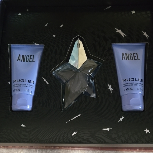 Mugler Angel Bath & Body Set - Blue